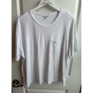 Standard James Perse White Slub Pocket Tee Modal Cotton Classic brand sz 4 (XL)